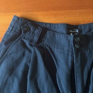 Madewell Harlow Wide-Leg Cropped Trouser size 8